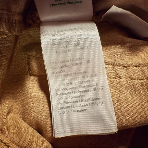 J. Crew ‘Tall Vintage Slim-Straight Corduroy Pant for Women’ in Tan Size 26 Tall - Picture 8 of 16